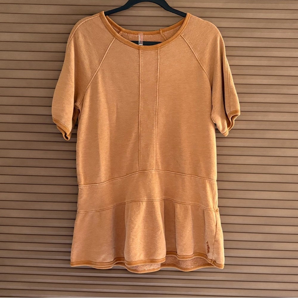 NWOT FP Movement Peplum Sweater Blouse